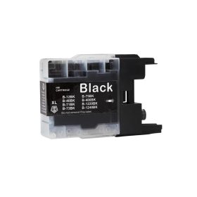   Utángyártott Brother  LC1240BK nagy kapacitású (30ml) fekete tintapatron