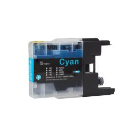   Utángyártott Brother  LC1240C nagy kapacitású (12ml) kék tintapatron