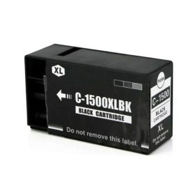   Utángyártott Canon PGI-1500XLB 35ml. prémium, új nagy kapacitású fekete tintapatron, chippel
