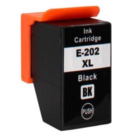   Utángyártott Epson 202XL T02G1 fekete, nagy kapacitású ( 20 ml ), új tintapatron C13T02G14010