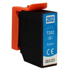   Utángyártott Epson 202XL T02H2 [C] kék, ( 13 ml ), prémium, új tintapatron C13T02H24010