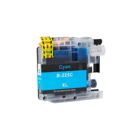 Utángyártott Brother  LC225C (15ml) kék tintapatron