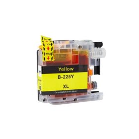 Utángyártott Brother  LC225Y (15ml) sárga tintapatron