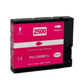   Utángyártott Canon PGI-2500XL M [ 9266B001 ] 20ml. prémium, új nagy kapacitású magenta tintapatron, chippel
