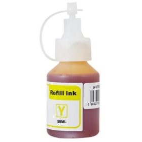 Utángyártott Brother  BT5000Y  prémium sárga tintapatron