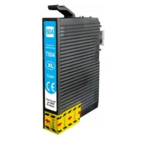   Utángyártott Epson C13T10H2 ( 604XL ) kék, nagy kapacitású (11ml), prémium tintapatron