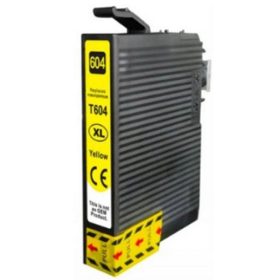   Utángyártott Epson C13T10H4 ( 604XL ) sárga, nagy kapacitású (11ml), prémium tintapatron