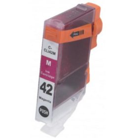   Utángyártott Canon CLI-42M [M] 14ml  prémium, nagy kapacitású magenta tintapatron, chippel