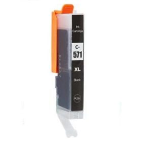   CLI-571XL[Bk] 12,5ml  prémium, utángyártott nagy kapacitású fekete tintapatron, chippel