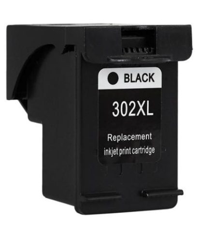 Utángyártott HP F6U68AE[Bk] No.302XL 20ml EXTRA  nagy kapacitású fekete tintapatron