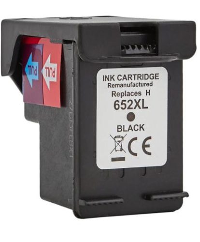 Utángyártott HP F6V25AE [Bk] No.652  XL 20ml! EXTRA kapacitású utángyártott fekete tintapatron