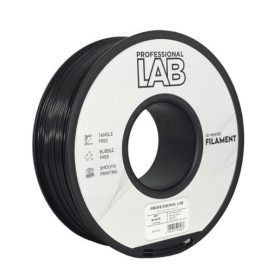   ABS+ FEKETE filament - 1kg - átmérő 1,75mm +/- 0,03mm / Professional Labs