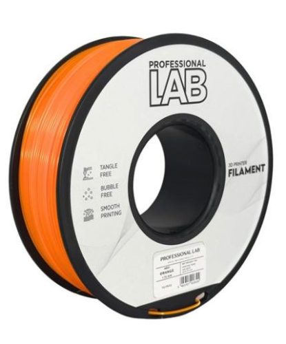 ABS+ NARANCS filament - 1kg - átmérő 1,75mm +/- 0,03mm / Professional Labs