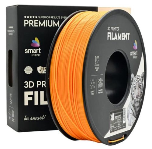ABS+ narancs filament - 1kg - átmérő 1,75mm +/- 0,03mm / Smart Print