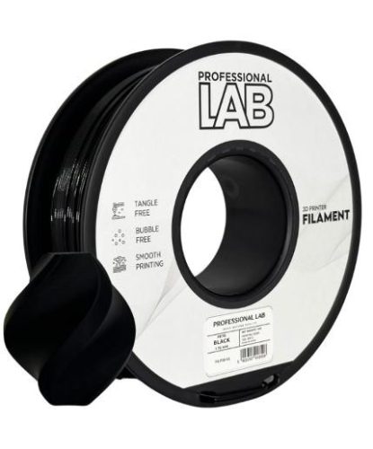 PETG FEKETE filament - 1kg - átmérő 1,75mm +/- 0,03mm / Professional Labs