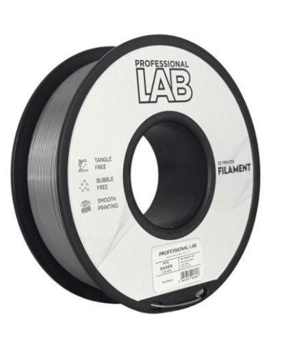 PETG EZÜST filament - 1kg - átmérő 1,75mm +/- 0,03mm  / Professional Labs