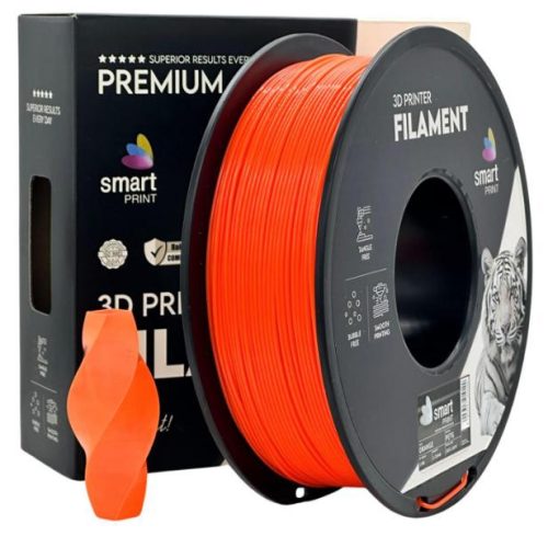 PETG narancs filament - 1kg - átmérő 1,75mm +/- 0,03mm / Smart Print