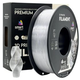   PETG ÁTLÁTSZÓ filament - 1kg - átmérő 1,75mm +/- 0,03mm / Smart Print