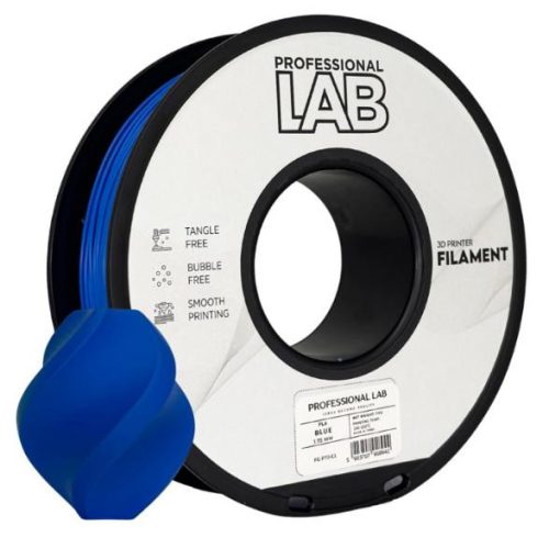 PLA KÉK filament - 1kg - átmérő 1,75mm +/- 0,03mm / Professional Labs