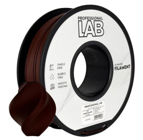 PLA CSOKOLÁDÉ filament - 1kg - átmérő 1,75mm +/- 0,03mm / Professional Labs