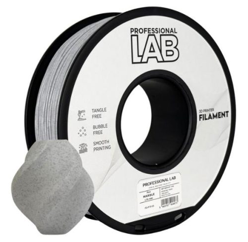 PLA MÁRVÁNY ( MARBLE ) filament - 1kg - átmérő 1,75mm +/- 0,03mm / Professional Labs