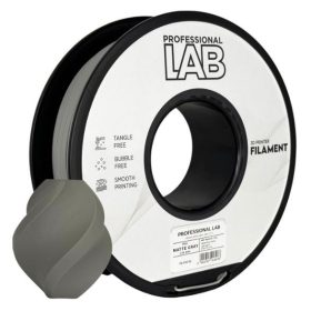   PLA MATT SZÜRKE  filament - 1kg - átmérő 1,75mm +/- 0,03mm / Profession Labs