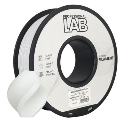PLA META FEHÉR filament - 1kg - átmérő 1,75mm +/- 0,03mm
