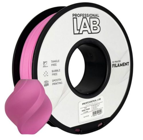PLA ÚJ RÓZSASZÍN ( NEW PINK ) filament - 1kg - átmérő 1,75mm +/- 0,03mm / Professional Labs