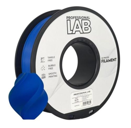 PLA+ KÉK filament - 1kg - átmérő 1,75mm +/- 0,03mm / Professional Labs