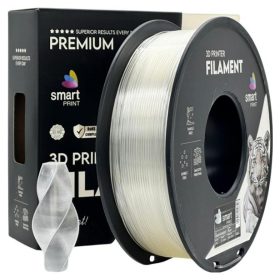   PLA+ ÁTLÁTSZÓ  filament - 1kg - átmérő 1,75mm +/- 0,03mm / Smart Print
