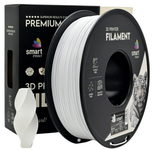 PLA+ FEHÉR  filament - 1kg - átmérő 1,75mm +/- 0,03mm / Smart Print