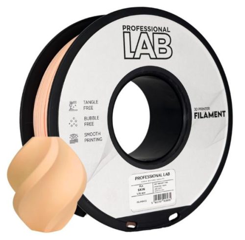 PLA BŐRSZÍNŰ ( SKIN ) filament - 1kg - átmérő 1,75mm +/- 0,03mm / Professional Labs