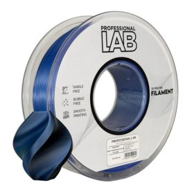   PLA SILK FEKETE-KÉK dual color (kétszínű)  filament - 1kg - átmérő 1,75mm +/- 0,03mm / Professional Labs