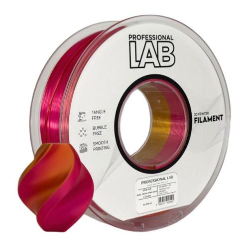 PLA SILK RÓZSASZÍN-ARANY dual color (kétszínű)  filament - 1kg - átmérő 1,75mm +/- 0,03mm