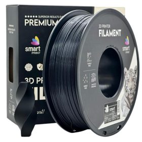   PLA SILK FEKETE filament - 1kg - átmérő 1,75mm +/- 0,03mm / Smart Print