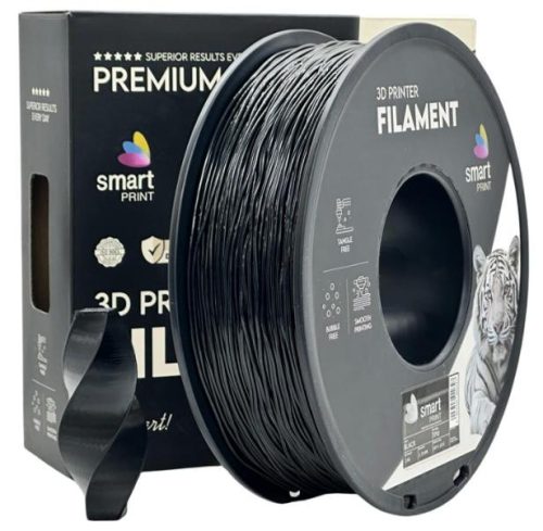 TPU FEKETE filament - 1kg - átmérő 1,75mm +/- 0,03mm / Smart Print