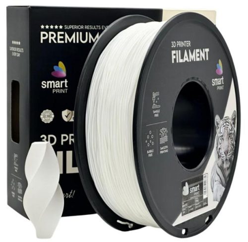 TPU FEHÉR filament - 1kg - átmérő 1,75mm +/- 0,03mm / Smart Print