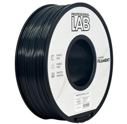 ASA-KÜLTÉRI FEKETE filament - 1kg - átmérő 1,75mm +/- 0,03mm / Professional Labs