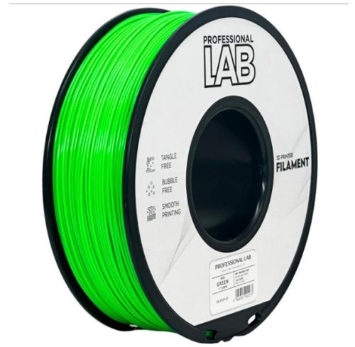ASA-KÜLTÉRI ZÖLD filament - 1kg - átmérő 1,75mm +/- 0,03mm / Professional Labs