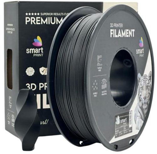 PLA FEKETE filament - 1kg - átmérő 1,75mm +/- 0,03mm / Smart Print