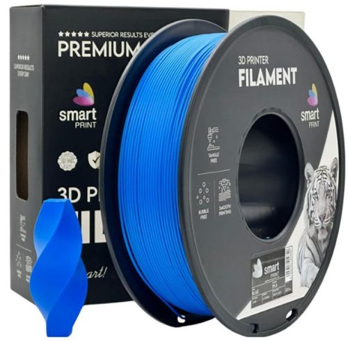 PLA KÉK filament - 1kg - átmérő 1,75mm +/- 0,03mm / Smart Print