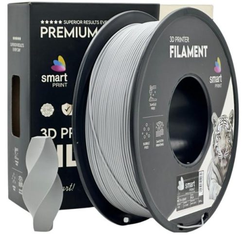 PLA META SZÜRKE filament - 1kg - átmérő 1,75mm +/- 0,03mm / Smart Print
