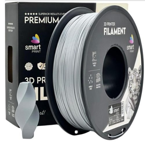 PLA EZÜST filament - 1kg - átmérő 1,75mm +/- 0,03mm / Smart Print