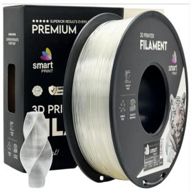   PLA ÁTLÁTSZÓ filament - 1kg - átmérő 1,75mm +/- 0,03mm / Smart Print