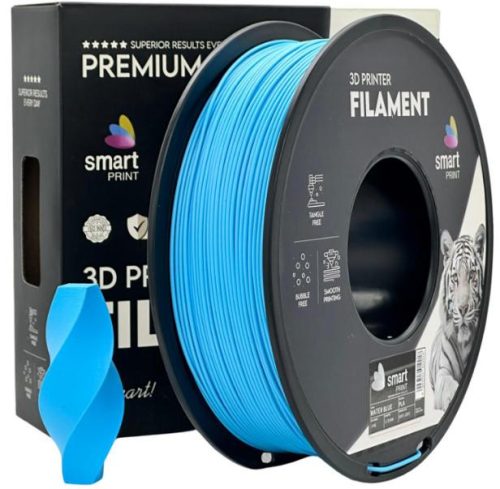 PLA VÍZKÉK ( WATER BLUE ) filament - 1kg - átmérő 1,75mm +/- 0,03mm / Smart Print
