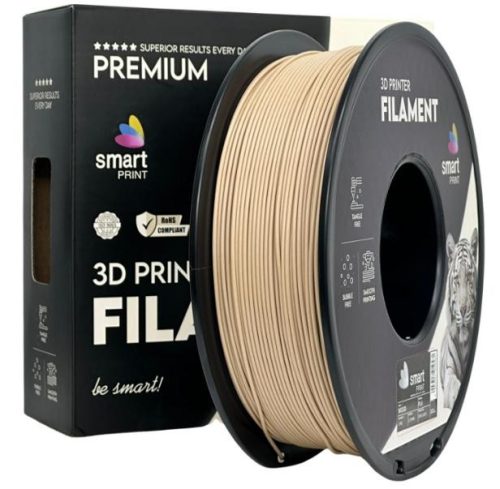 PLA fekete (sötét) dió filament - 1kg - átmérő 1,75mm +/- 0,03mm / Smart Print