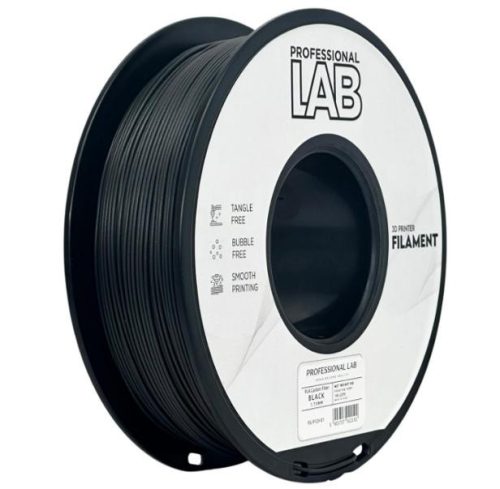 PLA carbon fiber fekete filament - 1kg - átmérő 1,75mm +/- 0,03mm  / Professional Labs