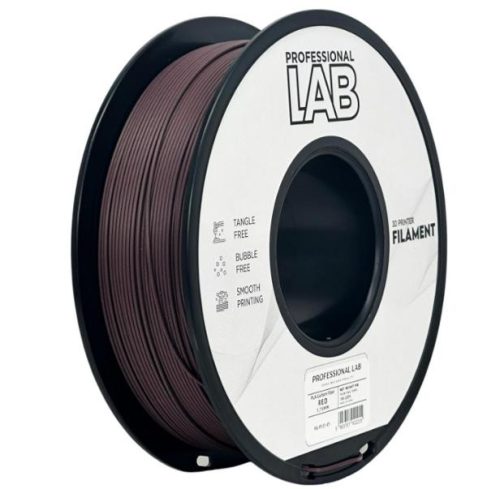 PLA carbon fiber piros filament - 1kg - átmérő 1,75mm +/- 0,03mm  / Professional Labs