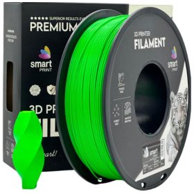   HS-PLA, nagy sebességű nyomtatásra is alkalmas ZÖLD filament - 1kg - átmérő 1,75mm +/- 0,03mm / Smart Print