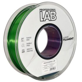   PLA SILK PIROS-KÉK-ZÖLD tri color  filament - 1kg -  1,75mm +/- 0,03mm - Professional Labs